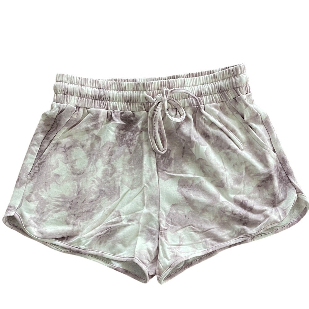 Promesa Lavender Athletic Lounge Shorts Stars Small NEW